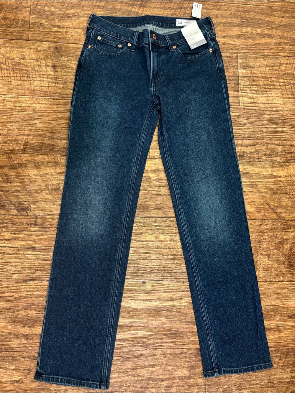 GAP Straight Jeans in Deep Indigo